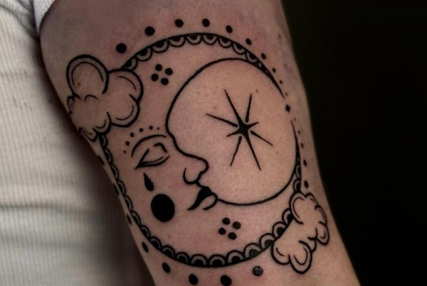 Linework Tattoo von Addi Asha, Tätowierer aus Bochum, NRW