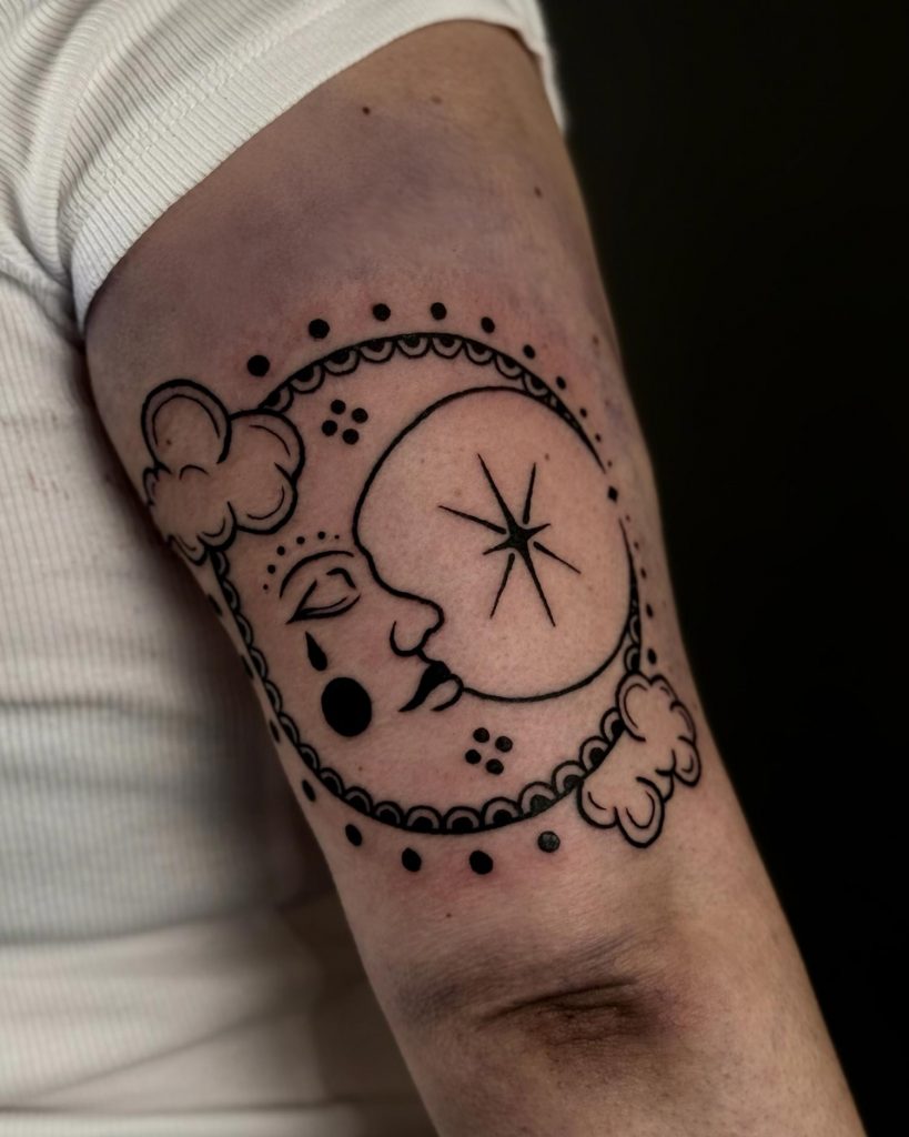 Linework Tattoo von Addi Asha, Tätowierer aus Bochum, NRW